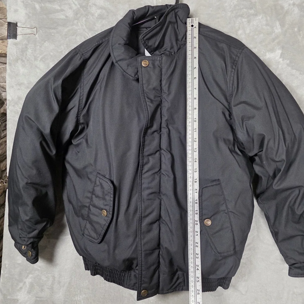 WearGuard‎ Bomber Jacket Mens Small Black Good Style 410 Insulated Workwear